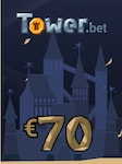 Tower.bet Gift Card 70 EUR in BTC Tower.bet Key GLOBAL