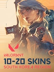 Valorant Account 10-20 Skins PC South Korea Server Valorant Account Account GLOBAL