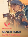 Valorant Account SILVER Rank PC South Korea Server Valorant Account Cuenta GLOBAL