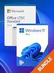 Windows 11 Pro & Office 2024 LTSC Standard Bundle - PC Microsoft Clé GLOBAL