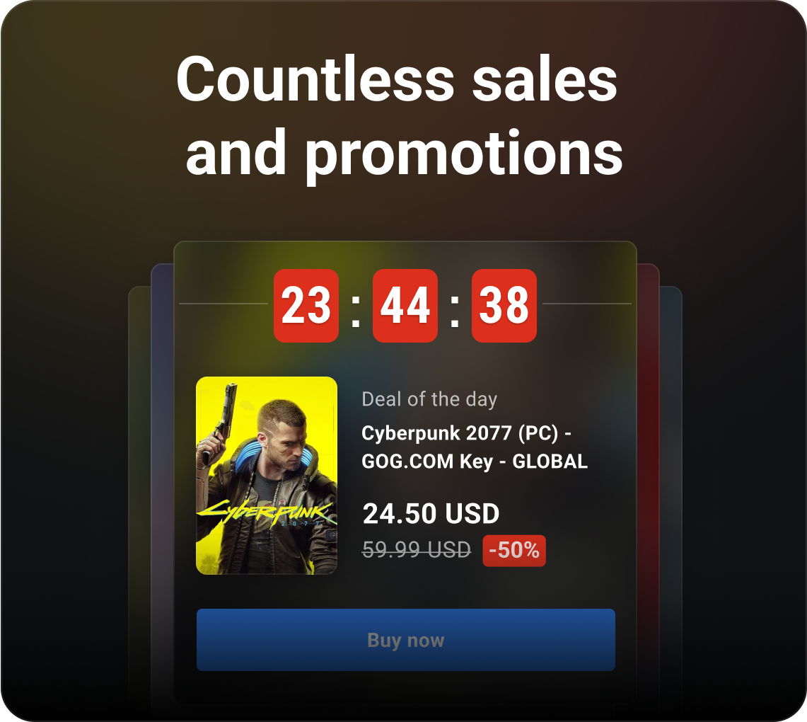 sales and promotions banner