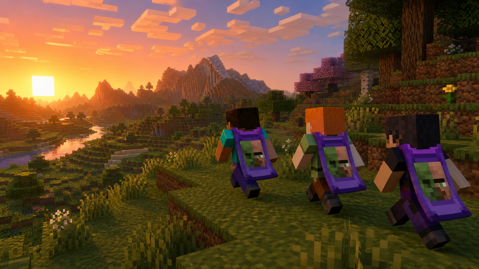 Minecraft Experience: Villager Rescue Cape