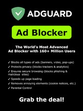 AdGuard Premium - PC, Android, Mac, iOS À vie Clé GLOBAL