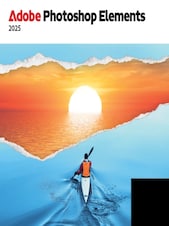 Adobe Photoshop Elements 2025 - PC, Mac 1 User 3 Years Adobe Key UNITED STATES