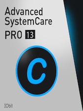 Advanced SystemCare 13 PRO - 1 Dispositivo 1 anno IObit Chiave GLOBALE