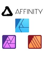 Affinity Software Bundle (Publisher + Designer + Photo) - PC 1 Gerät Lebenslang Affinity Schlüssel GLOBAL