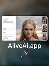 AliveAI.app Credits 500 Credits AliveAI.app Key GLOBAL