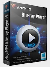 AnyMP4 Blu-ray Player - PC 1 urządzenie Dożywotnio AnyMP4 Klucz GLOBALNY