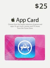 Apple App Gift Card 25 USD iTunes Klucz USA
