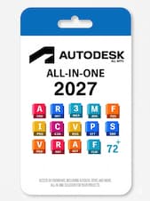 Autodesk Apps Collection 2027 PC, Mac 1 dispozitiv 2 ani Autodesk Cheie GLOBAL