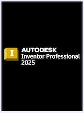 Autodesk Inventor Professional 2025 - PC 1 Device 1 año Autodesk Clave GLOBAL