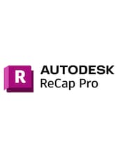 Autodesk ReCap Pro & Photo - PC 1 zařízení 1 rok Autodesk Klíč GLOBÁLNÍ
