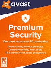 Avast Premium Security - PC 1 rok Avast Klucz GLOBALNY