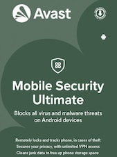 Avast Ultimate - Android 1 Device 1 rok Avast Klucz GLOBALNY
