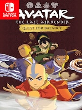 Avatar The Last Airbender: Quest for Balance Nintendo Switch Nintendo eShop Clé EUROPE