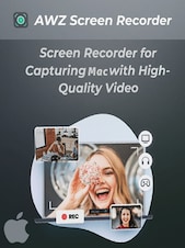 AWZ Screen Recorder Pro - MAC 1 Apparaat Levenslang AWZ Sleutel GLOBAL