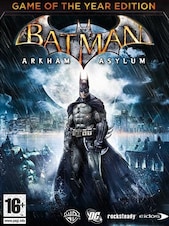 Batman: Arkham Asylum GOTY PC Steam Key GLOBAL