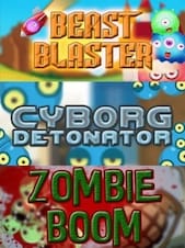 Beast Blaster + Cyborg Detonator + Zombie Boom PC Steam Sleutel GLOBAL