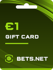 Bets.net Gift Card 1 EUR Bets.net Klucz GLOBALNY