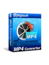 Bigasoft MP4 Converter - PC 1 dispozitiv Pe viață Bigasoft Cheie GLOBAL