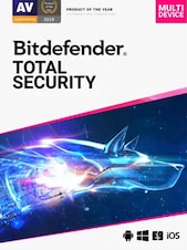 Bitdefender Total Security - PC, Android, Mac, iOS 3 Years Bitdefender Key UNITED STATES / CANADA