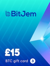 BitJem Crypto Gift Card Bitcoin 15 GBP BitJem Klucz GLOBALNY