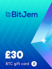 BitJem Crypto Gift Card Bitcoin 30 GBP BitJem Key GLOBAL