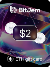BitJem Crypto Gift Card ETH 2 USD BitJem Cheie GLOBAL