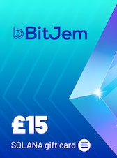 BitJem Crypto Gift Card SOL 15 GBP BitJem Clave GLOBAL