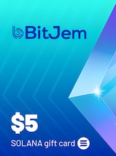 BitJem Crypto Gift Card SOL 5 USD BitJem Key GLOBAL