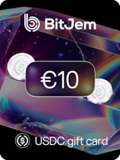 BitJem Crypto Gift Card USDC 10 EUR BitJem Clave GLOBAL