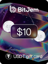 BitJem Crypto Gift Card USDT 10 USD BitJem Klucz GLOBALNY
