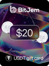 BitJem Crypto Gift Card USDT 20 USD BitJem Klucz GLOBALNY