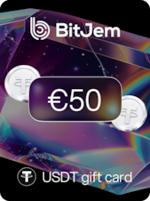BitJem Crypto Gift Card USDT 50 EUR BitJem Key GLOBAL