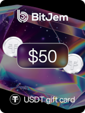 BitJem Crypto Gift Card USDT 50 USD BitJem Klucz GLOBALNY