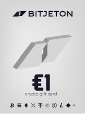 BitJeton Crypto Gift Card 1 USD BitJeton Clé GLOBAL