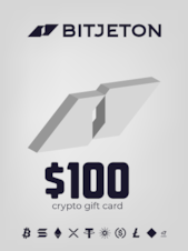BitJeton Crypto Gift Card 100 USD BitJeton Clé GLOBAL