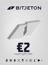 BitJeton Crypto Gift Card 2 USD BitJeton Clé GLOBAL