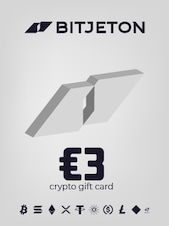 BitJeton Crypto Gift Card 3 USD BitJeton Clé GLOBAL