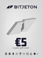 BitJeton Crypto Gift Card 5 USD BitJeton Clé GLOBAL
