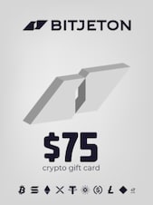 BitJeton Crypto Gift Card 75 USD BitJeton Clé GLOBAL