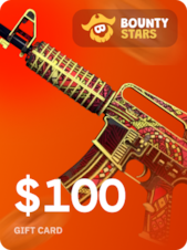 BountyStars Gift Card 100 USD BountyStars Klucz GLOBALNY