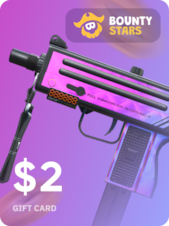 BountyStars Gift Card 2 USD BountyStars Klucz GLOBALNY