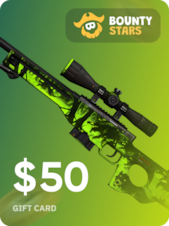 BountyStars Gift Card 50 USD BountyStars Klucz GLOBALNY