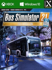 Bus Simulator 21 Next Stop Gold Edition Xbox Series X/S, Windows 10 Xbox Live Schlüssel EUROPA