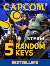 CAPCOM Bestsellers Random 5 Keys PC Steam Key ROW