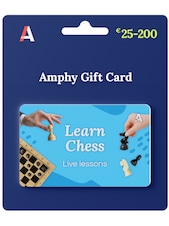 Chess Online Classes Gift Card 25 EUR Amphy Klucz