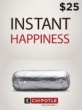 Chipotle Gift Card 25 USD Key UNITED STATES
