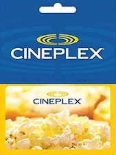 Cineplex Gift Card 25 CAD Cineplex Clé CANADA