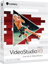 Corel VideoStudio Pro X9 - PC 3 Dispositivos De por vida Corel Clave GLOBAL
